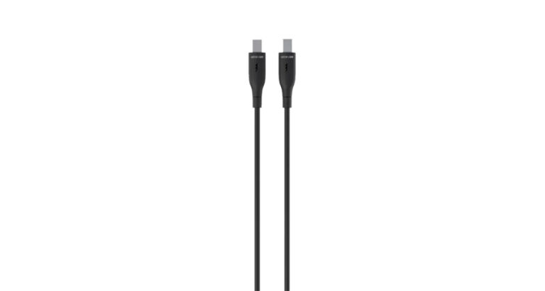 Green Lion USB-C To USB-C PVC Cable - Black