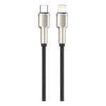 Green Lion USB-C to Lightning Braided Cable - Black