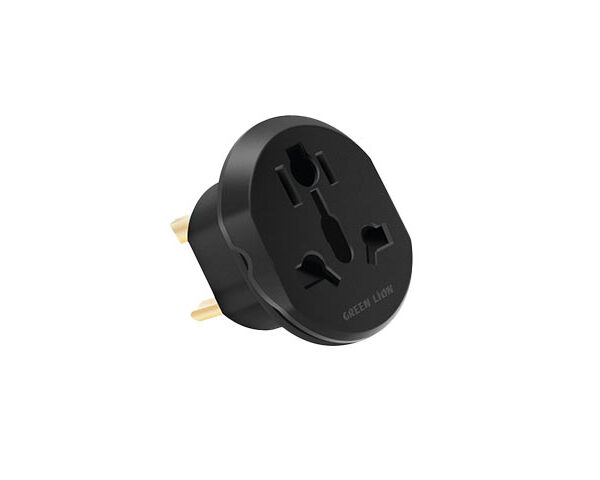 Green Lion Universal Conversion Plug 2 UK - Black