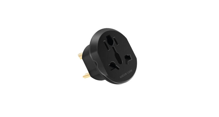 Green Lion Universal Conversion Plug 2 UK - Black