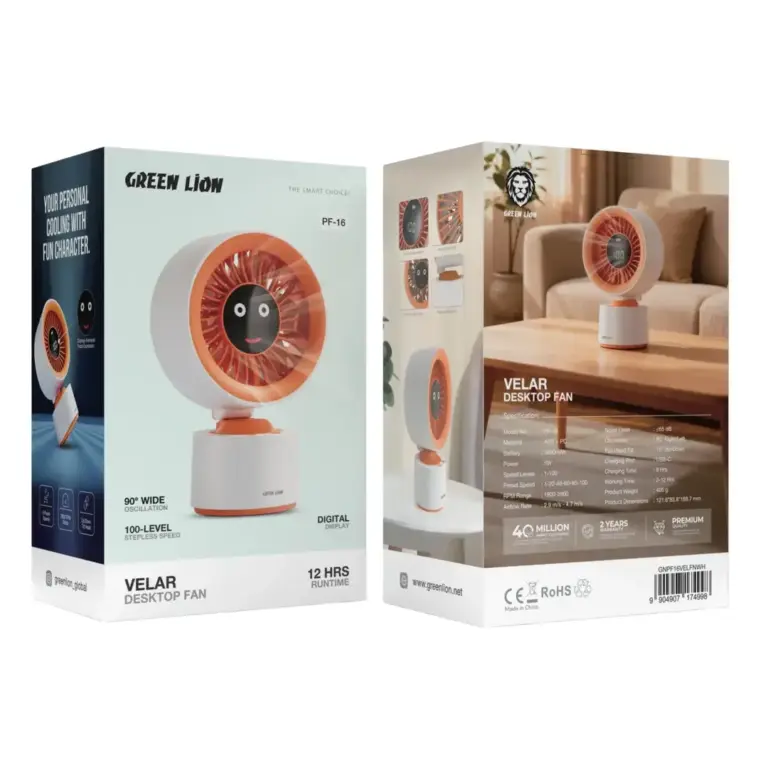 Green Lion Velar Desktop Fan