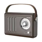 Green Lion Vintage Radio Speaker - Brown