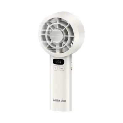 Green Lion Windix Handheld Fan - White