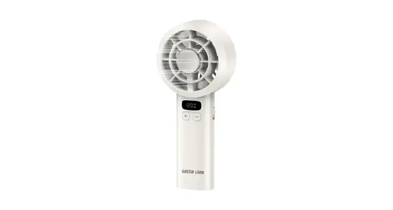 Green Lion Windix Handheld Fan - White