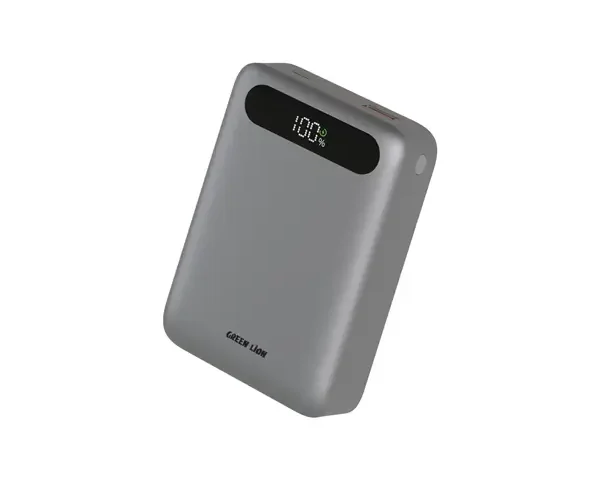 Green Lion Zuno 20000mAh Power Bank - Gray