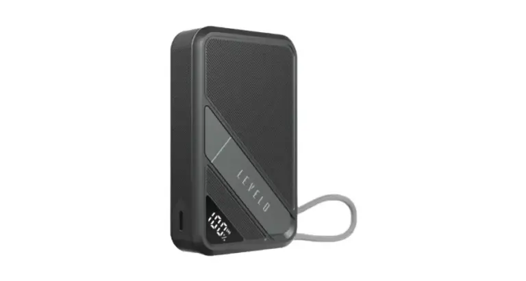 Levelo AirLink 10000mAh MagSafe Power Bank - Black