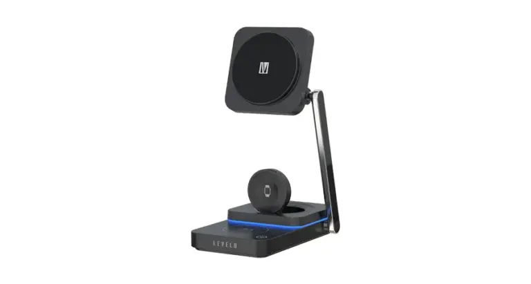 Levelo Aurora 3 In 1 Wireless Charger - Black