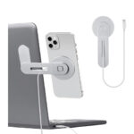 Levelo Energia MagSafe Wireless Charging Phone Stand - Silver