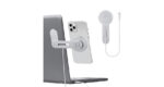 Levelo Energia MagSafe Wireless Charging Phone Stand - Silver