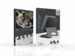 Levelo Flexo Leather Hybrid Case for iPad - Black