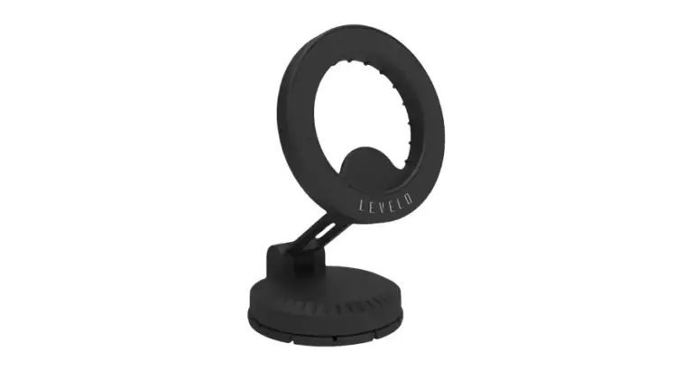 Levelo Gripton MagSafe Car Phone Holder - Onyx Black