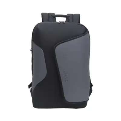 Levelo Lisbon Carrying Laptop/Universal 15.6” Backpack - Black/Grey