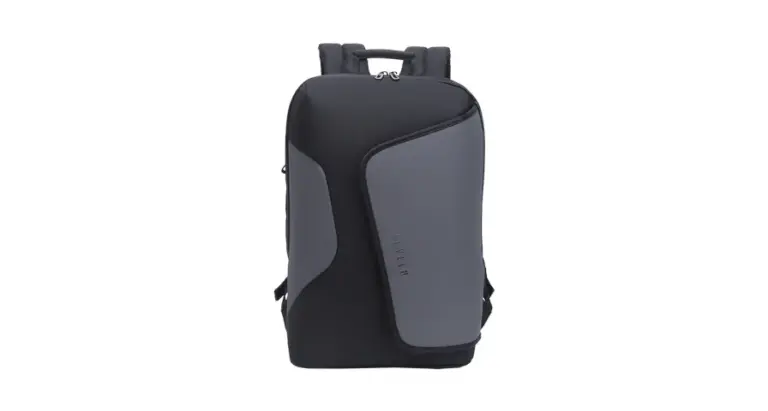 Levelo Lisbon Carrying Laptop/Universal 15.6” Backpack - Black/Grey