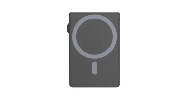 Levelo Lusso MagSafe Saffiano Leather Card Holder - Black