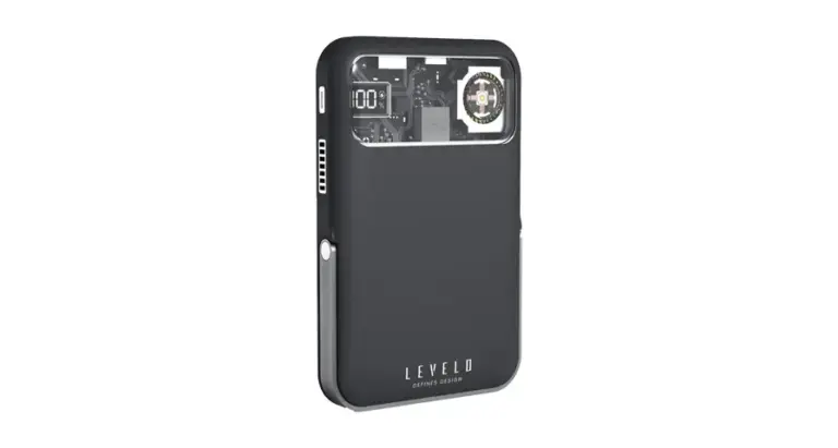 Levelo Osaka Portable 10000mAh Power Bank - Dark Grey