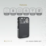 Levelo Osaka Portable 10000mAh Power Bank - Dark Grey