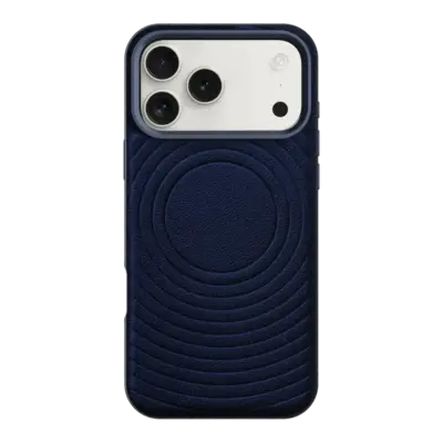 Levelo Spirale PU Leather Hybrid Case for iPhone 17 Pro Max