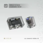 Levelo SwapCell PRO 15000mAh Powerbank With Accessories - Transparent