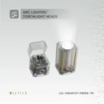 Levelo SwapCell PRO 15000mAh Powerbank With Accessories - Transparent