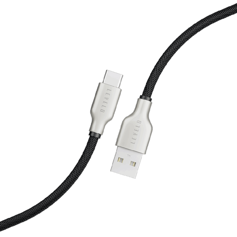 Levelo USB-A To USB-C MFi  1.1m Cable