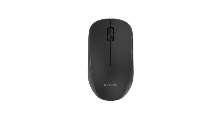 Porodo 2.4G Wireless and Bluetooth Rechargeable Mouse DPI 1200