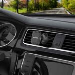 Porodo 360 Magnetic Air Vent Car Mount with Adjustable Hook – Black
