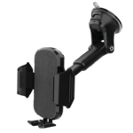 Porodo 360 Rotatable Car Mount With Double Lock System