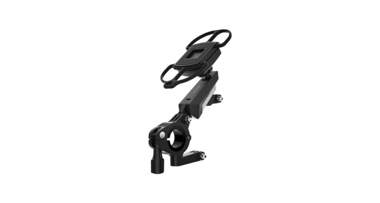 Porodo 360° Rotatable Bike Phone Mount - Black
