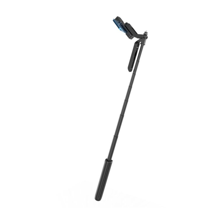 Porodo 360° Tilt Handle Media Pod Folding Quad Base​ - Black