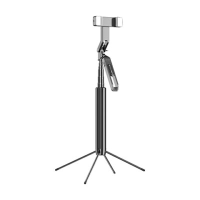 Porodo 360° Tilt Handle Media Pod Folding Quad Base - Black