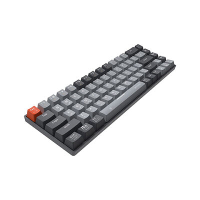 Porodo 68-Keys Wireless Mechanical Keyboard (English/Arabic) Ergonomic Stylish