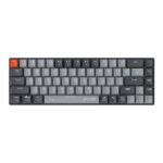 Porodo 68-Keys Wireless Mechanical Keyboard (English/Arabic) Ergonomic Stylish