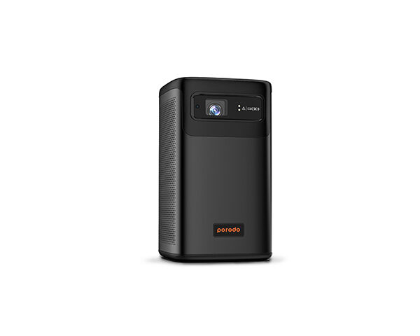 Porodo Android 9.0 960*540P DLP Portable Projector - Black