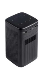 Porodo Android 9.0 960*540P DLP Portable Projector - Black