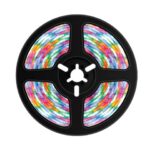 Porodo Blue 16.4 Ft Sound Reactive RGB Strip Light with 44 Key Remote
