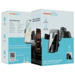 Porodo Blue Car Phone Holder Multi-Surface Mounting - Black