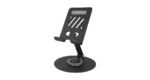 Porodo Blue Clipo Rotatable Tablet Holder with Non-Slip Base - Black