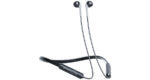 Porodo Blue ENC Neckband Apple Buds Earphones - Black