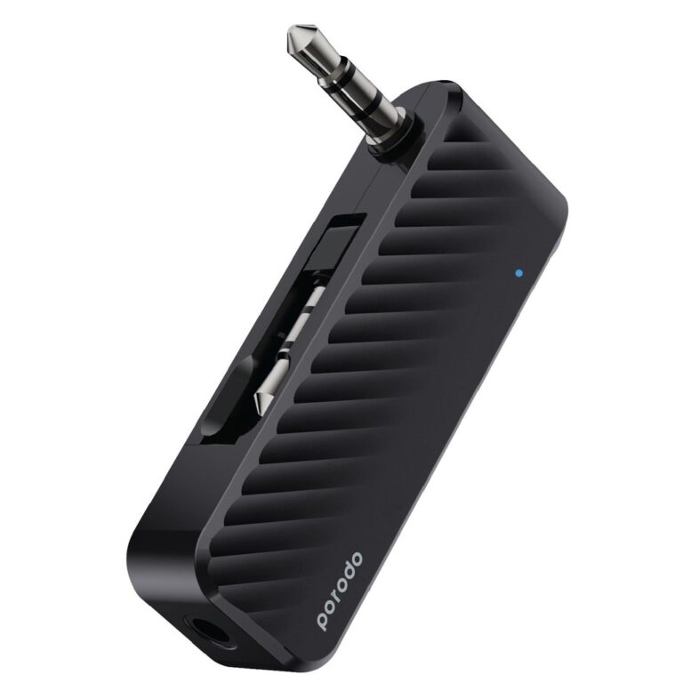 Porodo Bluetooth Audio Transmitter Dual Aux Jack
