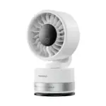 Porodo Chillo Luxe Portable Suction Cup Fan with 4000mAh Rechargeable Battery - White