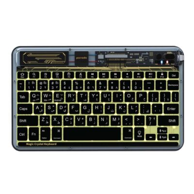 Porodo Crystal Shell Ultra-Slim Keyboard