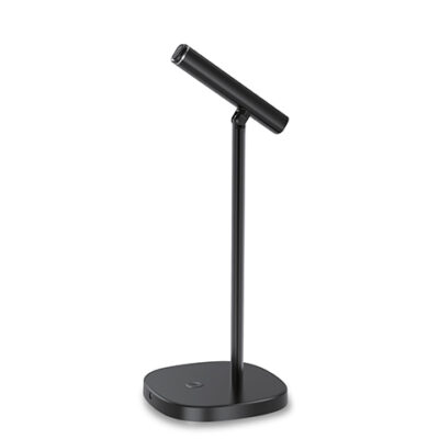 Gadget Pulse Kenya 64 Porodo Desktop Tiltable USB Microphone with USB-C Data Cable - Black
