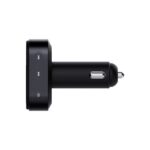 Porodo Dual Microphone FM Transmitter & Charger - Black