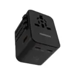 Porodo GaN Universal Travel Multi-Port Quick Charger – Black
