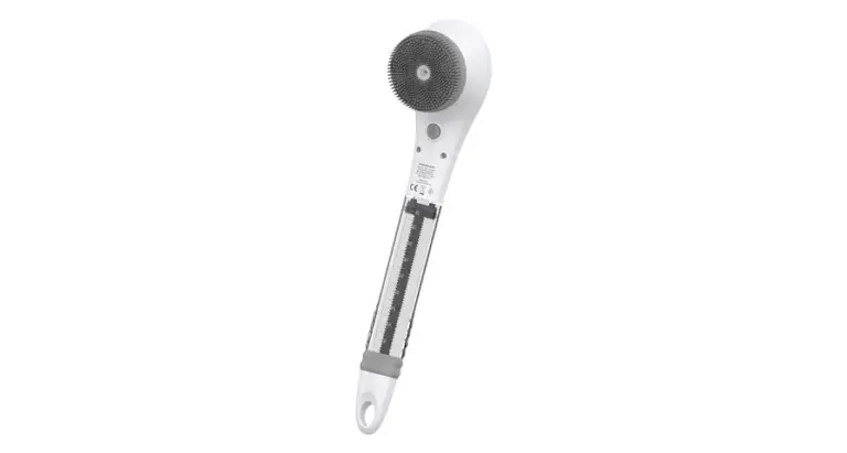 Porodo Lifestyle Alva Electric Bath Brush with Rechargeable Spin Scrubber - Grey