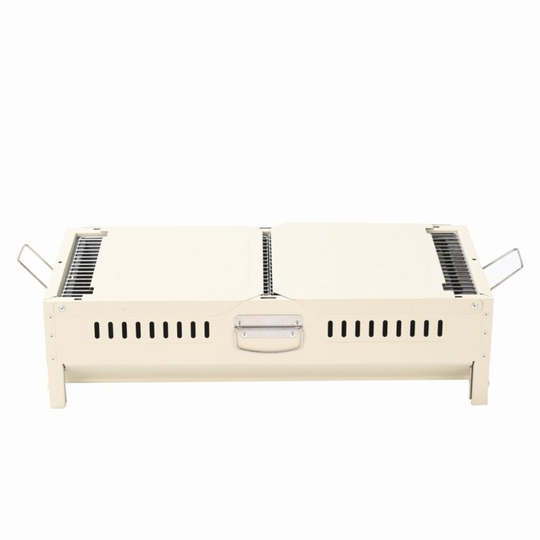 Porodo Lifestyle Camping Portable Charcoal Grill/Carbon Oven - White