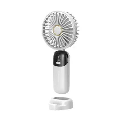 Porodo Lifestyle Chillo Flex Portable Handheld Fan with 5 Adjustable Speed Levels