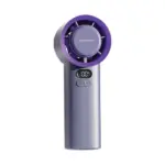 Porodo Lifestyle Chillo Glacia Portable Handheld Fan with Semiconductor Cooling - Grey