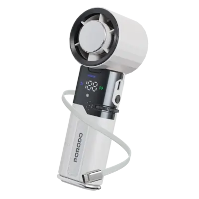 Porodo Lifestyle Chillo Plus Rechargeable Ice Cooling Fan