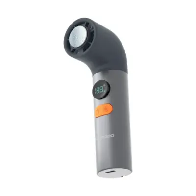 Porodo Lifestyle Chillo Polar Portable Handheld Fan with Semiconductor Cooling - Grey